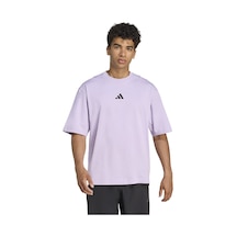 Adidas Oversize Erkek Lila Antrenman T-shirt Jx6283 Pembe