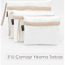 Bebek Çamaşır Yıkama Filesi, Kıyafet Torbası, Dhobis Seri, Bej