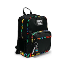 Coral High Siyah Grafiti Desenli Okul Sırt Çantası 23633