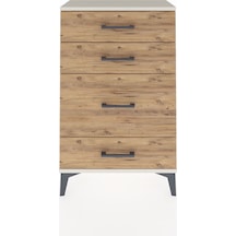 Arges Komodin 4 Çekmeceli 60x30x96 Aytaşı-çam Aytaşı