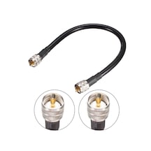 Rg 213 U Telsiz uhf+uhf Takılı Uzatma Anten kablosu 10 metrelik