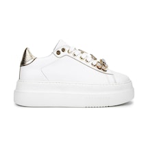 Tamer Tanca Kadın Suni Deri Beyaz Sneakers & Spor Ayakkabı 1009 2210 Bn Ayk Sk25-26 Beyaz Anl Beyaz