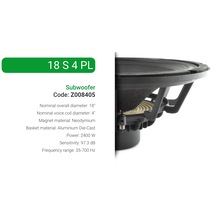 Sıca 18 S 4 Pl Subwoofer