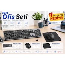 Casper Excalibur G915 16'' Uyumlu Kablosuz Klavye Mouse Seti Mouse Pad li 3'lü Ofis Seti Diğer