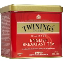 Twinings English Breakfast Siyah Dökme Çay Teneke 200 G