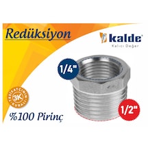 Kalde Pirinç Redüksiyon 1/2-1/4