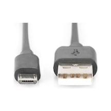 [Ak-300110-018-S] Digitus Ak-300110-018-S 1.8M Usb2.0-Usb Microb
