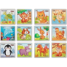 Pilsan 03-654 Kare Puzzle 36 Parça Oyuncak