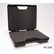 PC-278 Siyah - Perforeli Sünger ve Plastik Çanta 275 x 230 x 81 m