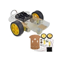 2Wd Araç Şase Kiti Robot Araba Kiti Arduino