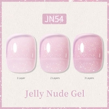 Born Pretty 10ml Jelly Nude Seri Kalıcı Oje Jn54 57851-4