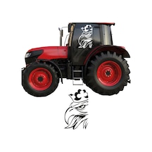 Scania Kartal Tır Sticker, Oto Sticker, Traktör Stciker 40x24 Cm-sol