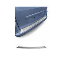 Peugeot Partner Tepee 2008-2018 Uyumlu Krom Arka Tampon Eşiği Paslanmaz Çelik