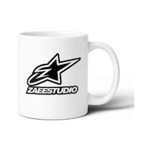 Signature Ceramic Mug Kırık Beyaz