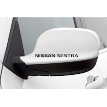 Nissan Sentra Araba Yan Ayna Araç Sticker Yapıştırma 2Adet