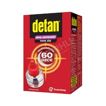 3 Adet Detan 60 Gece Elektrolikit Yedek