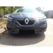 Renault Megane 4 Hb Krom Ön Tampon Alt Çıta 7 Parça 2016-2020 Ara