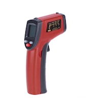 Dijital Kızılötesi Termometre Lazer Endüstriyel Sıcaklık Tabancası Temassız Arka Işık İle -50-380 C İnsanlar İçin Değildir Pil Dahil Değildir.