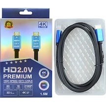 Tunex 1.5m Version 2.0 165/180/200/240hz Destekli Hdmi Kablo 2k-4k Uhd Freesync G-sync Ps5-xbox-tv