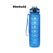 1000 Ml/2000 Ml Taşınabilir Seyahat Su Pipetli Şişe Motivasyon Spor Spor 900-1000ml Blue-a 600ml To 1000ml 900-1000ml Blue-a