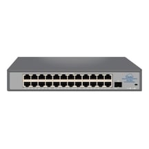Nova Nvc-hıs2124g1s 24 Port 1 Sfp Full Giga Cloud Non Poe Ethernet Switch