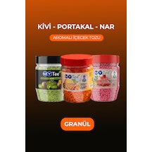 Mytee 3'lü Portakal - Kivi - Nar Aromalı Granül İçecek Tozu 3 X 250gr 750 G