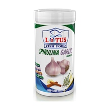 Spirulina Garlic Granulat 100 Ml Kutu Balık Yemi