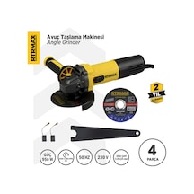 Rtrmax RTM1090 Avuç Taşlama Makinası 125 mm 950 W