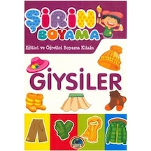 Karatay 4e Şirin Boyama Kitabı Giysiler 16 Syf