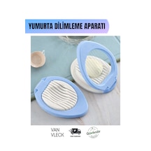 Yumurta Dilimleme Aparatı Pratik Haşlanmış Yumurta Kesici, Çok Amaçlı Dilimleyici Çok Renkli