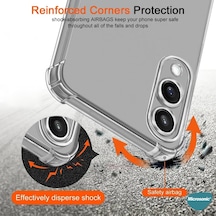 Microsonic Xiaomi Poco X7 Pro Kılıf Shock Absorbing Şeffaf -