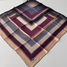 Vissona Twill İpek Eşarp Ipk5306-27739 Çok Renkli