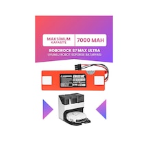 Roborock S7 Max Ultra Batarya 7000mah Pil Robot Süpürge Bataryası