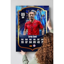 Futbolcu Fut Card Mdf Tablo Serisi Seti Çok Renkli - 713744628 Çok Renkli