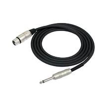 Kirlin Mp-482Pr-3Mt Mikrofon Kablosu- Xlr F-1/4 Mono Plug