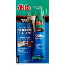 Akfix Tüp Silikon Beyaz 50 Gr