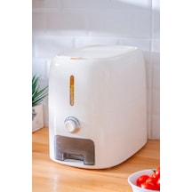 Acar Pnm-08023/2 Harlow Tahıl Saklama Kabı - 5 Kg Beyaz