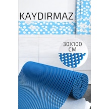 Kaydırmaz Rulo Mat Halı Çekmece Sofra Dolap Kaydırmazı 30x100cm 719208 Belirtilmemiş 60 X 100 Mavi Diğer