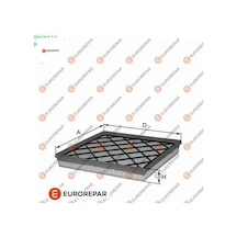 Erp Hava Filtresi Sungerli A13dte A14xer A16let B16dth Astra J