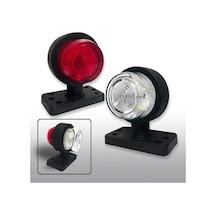 Ahmet Otomotiv Takoz Lamba Kırmızı-beyaz 12v-24v