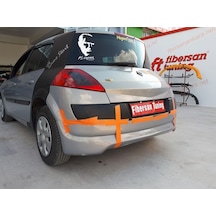 Renault Megane 2 Hb Arka Tampon Eki--- Fibersan Tuning