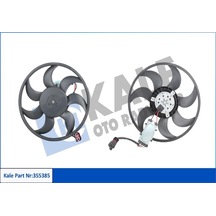 Kale 355385 Fan Motoru - Vw Touareg 2006-2006 3.2 V6 7l0959455g - 7l0959455a - 7l0959455d - 95562413600 - 95562413601