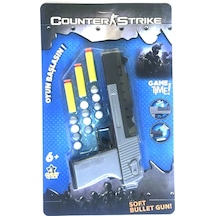 Counter Strike Desert Eagle Sünger Mermi Atan Oyuncak Tabanca