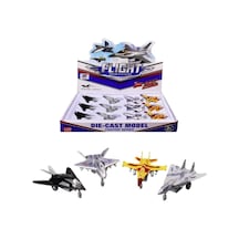 Çek Bırak Metal Mini Savaş Uçak 9 Cm