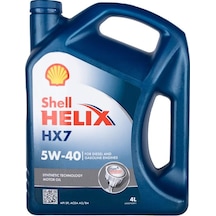 Shell 5w/40 Hx 7 4lt Dizel & Benzinli