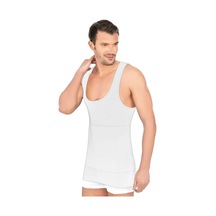 Beyaz Mı Emay 1400 Modal Cotton Erkek Atlet Korse Beyaz