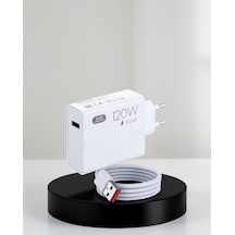 120w Mi Turbo Hızlı Şarj Cihazı Type-c Uyumlu Akım Korumalı Standart