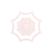 Motifpiyer Lamba Tavan Gobegi 74-sekizgen-egri-dis-citali