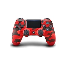 Comouflage Red PS4 Uyumlu Joystick PS4 Uyumlu Oyun Kolu Controller