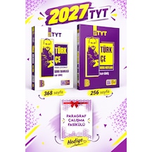 Benim Hocam Yayınları 2027 Tyt Türkçe Ders Notları Ve Soru Bankası Seti 2 Kitap